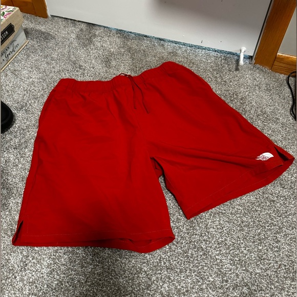 The North Face Men’s Orange Wander Shorts Size L - Picture 3 of 5